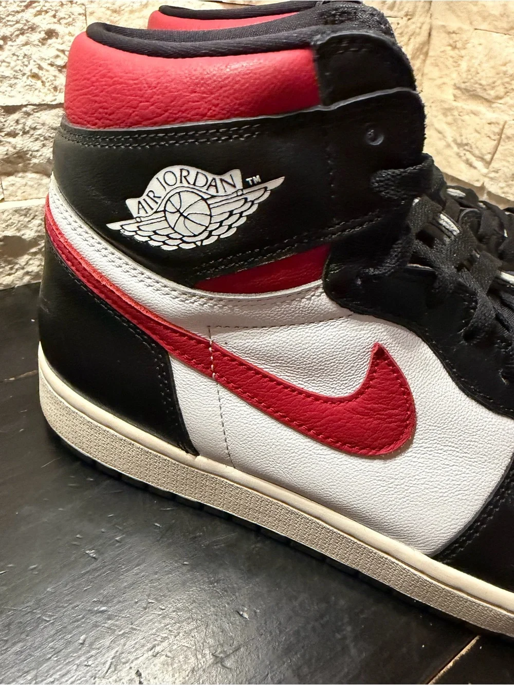 Nike Air Jordan 1 Retro High OG 555088 061 Gym Red 2019 Sneakers Men’s 12